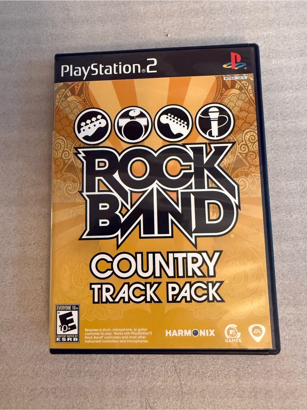 PlayStation 2 “Rock Band Country Track Pack” Video Game